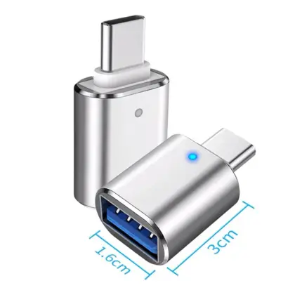 Adaptateur USB Type-C vers USB 3.0 pour Macbook et Tablettes - Kf h af fce fd bd ed cfd p - Mon Univers Tech
