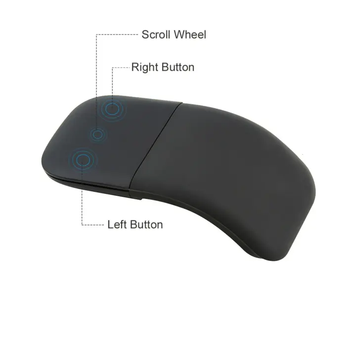 Souris tactile sans fil pliante Bluetooth - Kf h cb be e a c db e v - Mon Univers Tech