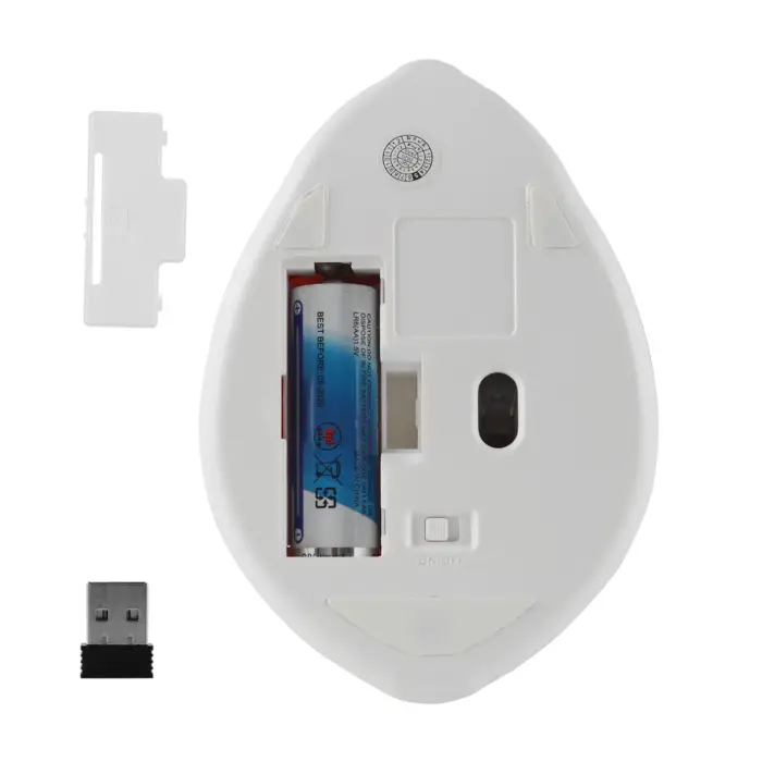 Mini souris ergonomique sans fil design hamster - Kf h d c d dba f ba d bm - Mon Univers Tech