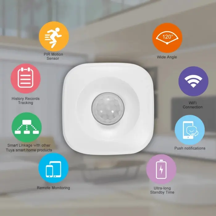 Capteur de mouvement infrarouge sans fil - Tuya - Zigbee - Kf hdad c bd cd b a ee b f b - Mon Univers Tech