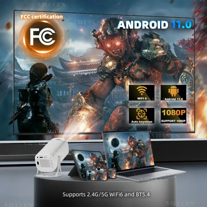 Projecteur de jeux-vidéos 4K+  avec émulateurs - Kf s a d f dae aaec q - Mon Univers Tech