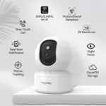 Caméra de surveillance intérieure 2K pour chien WiFi 5G/360 GHz - Kf s ededac a f a c b babt - Mon Univers Tech