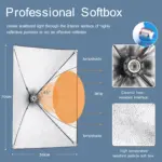 Soft box avec trépied pour studio photo - Kf s eb a c e df fde f v - Mon Univers Tech