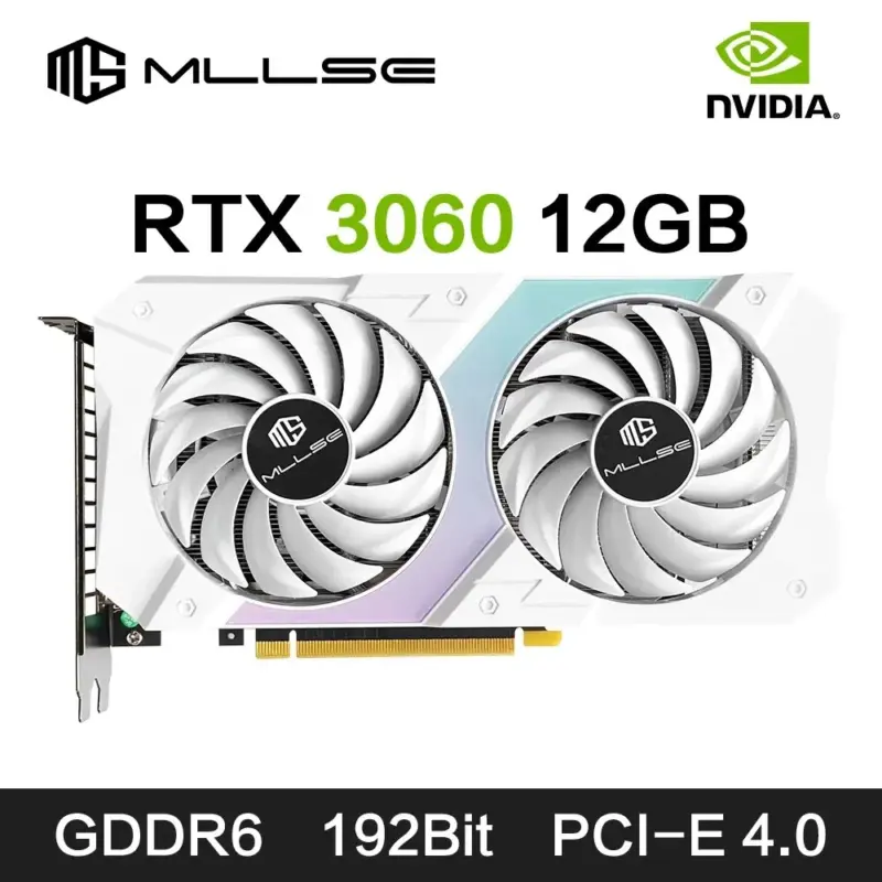Carte graphique Nvidia RTX 3060 12GB GDDR6 - MLLSE - Kf s fea cc db d d aa ef ef w - Mon Univers Tech