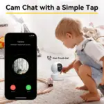Caméra de surveillance intérieure 2K pour chien WiFi 5G/360 GHz - Kf s a fdb c f - Mon Univers Tech