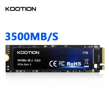 SSD M.2 NVMe  PCIe Gen 3 - KOOTION - Kf s d c f f c cc a dd - Mon Univers Tech