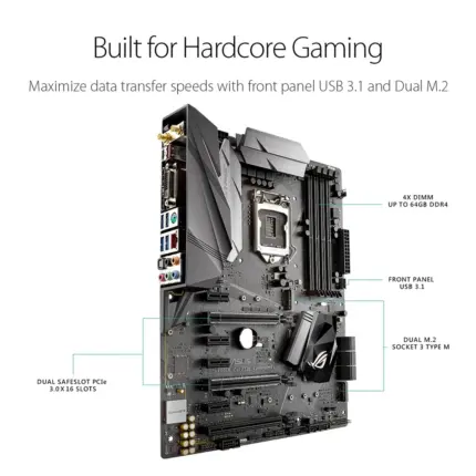 Carte mère Gaming - ASUS ROG STRIX- Z270E - Kf s f f bd a b f f fa f en - Mon Univers Tech