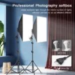 Soft box avec trépied pour studio photo - Kf s f de c c eab cc e de - Mon Univers Tech