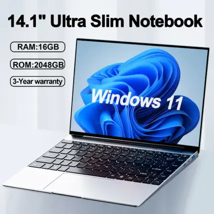 Ordinateur portable ultra fin de 14.1 pouces, 16 Go de RAM, SSD de 2 To - Kf s d a ab c ac f fj - Mon Univers Tech