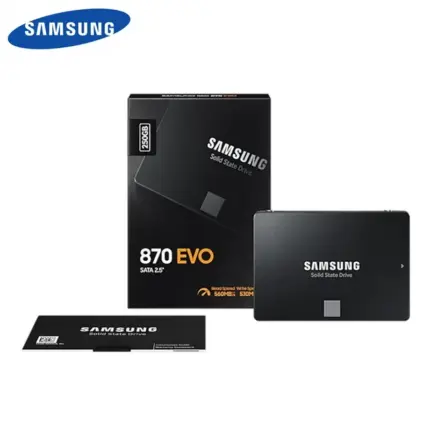 SSD interne SAMSUNG 870 EVO SATA3 de 2.5 pouces - Kf s bcf b f c d cfafac b af c fbw - Mon Univers Tech
