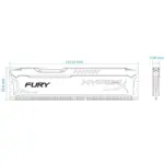 Kit de barrette de mémoire vive HyperX Fury DDR3 - Kf s ef bd d ff a c a f - Mon Univers Tech