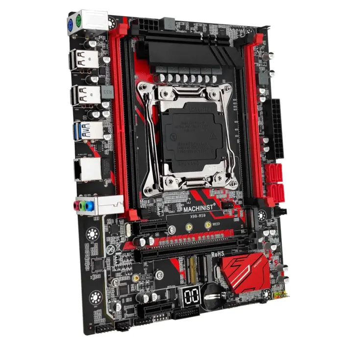 Carte mère RS9 X99  (pour Xeon E5 V3 V4 LGA 2011 et RAM DDR4) - Kf s f fc a c edc d d m - Mon Univers Tech
