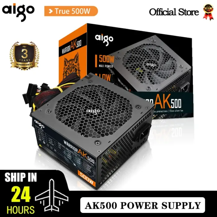 Bloc d'alimentation PC 500 W 120mm - Kf s d b d da bede e e f h - Mon Univers Tech