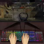 Souris filaire gaming avec LED RGB - Kf s dc e e f e c d i - Mon Univers Tech