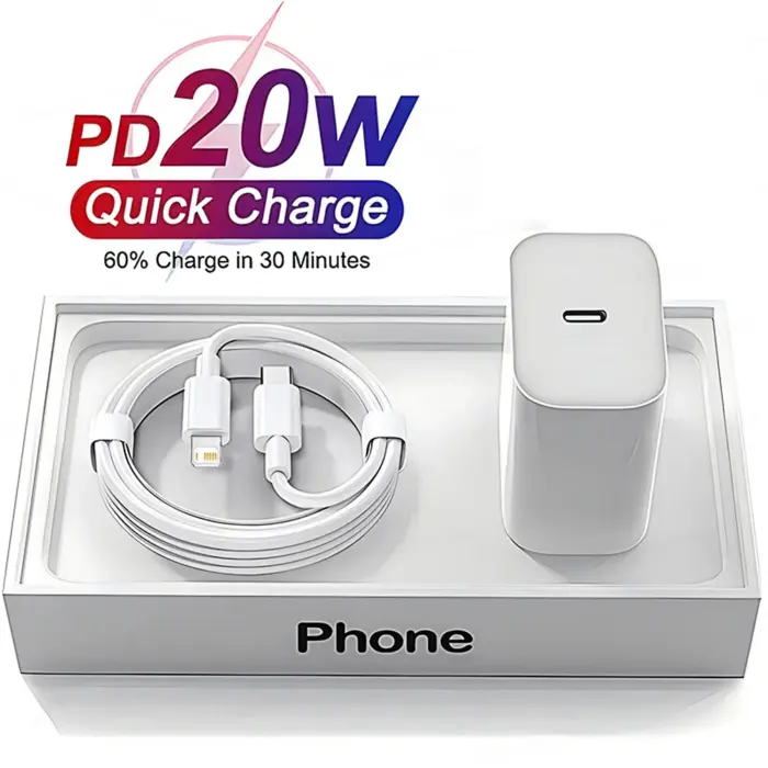 Chargeur secteur rapide de type C pour iPhone - Kf s fb b b b e afa e daa i - Mon Univers Tech
