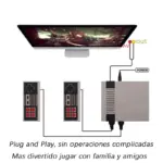 Consoles de jeux vidéo rétro (avec +600 mini-jeux) - Kf s f e fe c e f e f fc g - Mon Univers Tech