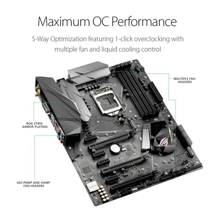 Carte mère Gaming - ASUS ROG STRIX- Z270E - Kf s cba dc d a ba e faddc bdbo - Mon Univers Tech
