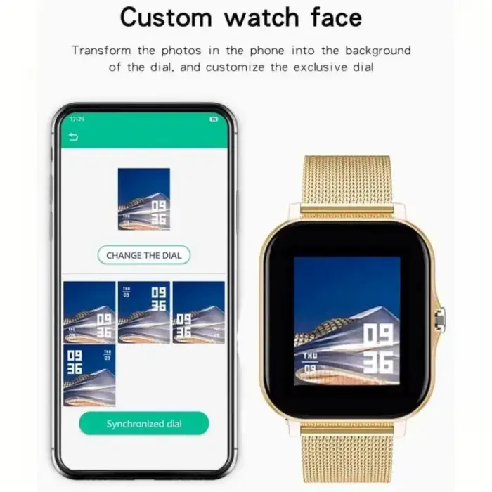 Montre intelligente pour téléphone Android - Kf s a d c fb eb b b dbfeabd - Mon Univers Tech