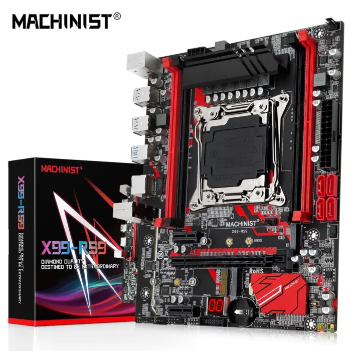 Carte mère RS9 X99  (pour Xeon E5 V3 V4 LGA 2011 et RAM DDR4) - Kf s dbf c f b bbf ce bb - Mon Univers Tech
