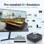 Mini console de jeu vidéo rétro Dualboot Windows, 8Go DDR5 (avec 60000 + jeux pour SNES, WII, etc...) - Kf s f cadf c b a c bf bb z - Mon Univers Tech