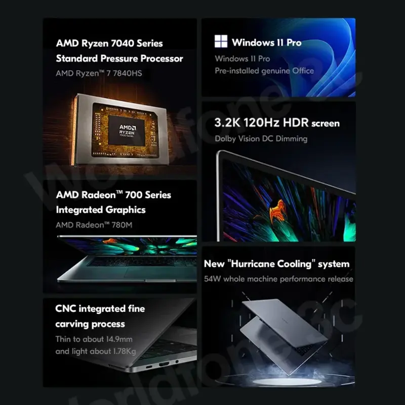 Ordinateur portable Xiaomi Redmi Book Pro 15 - Kf s bae f dbda b e m - Mon Univers Tech