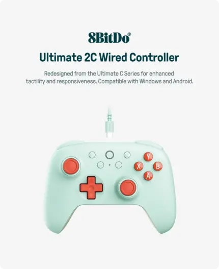 Manette de jeu filaire Ultimate - 8BitDo - Kf s c c b a f ca d ee ec q - Mon Univers Tech