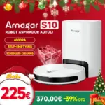 Aspirateur robot S10 avec collecteur de poussière - Arnagar - Kf s ceedf b b bc d f ej - Mon Univers Tech