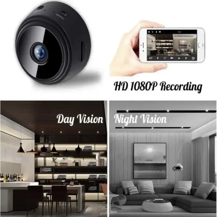Mini Caméra de surveillance - XIAOMI A9 1080P HD avec vision nocturne - Kf s c abd fb ad c a dx - Mon Univers Tech