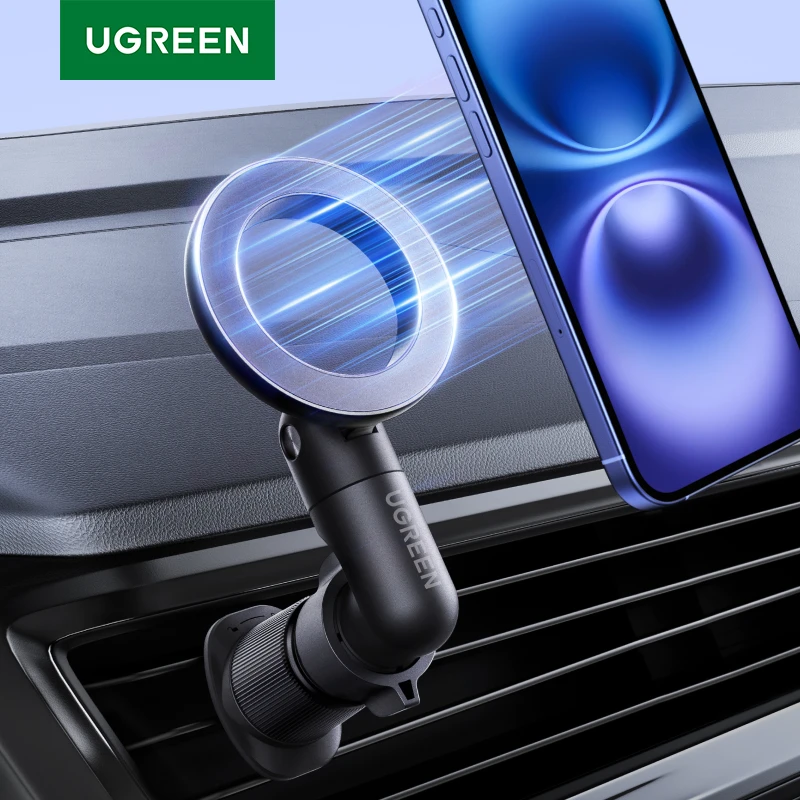 Support de charge MagSafe pour voiture  (rotatif 360 °) - Kf s ded ae e a ef f ca ff - Mon Univers Tech