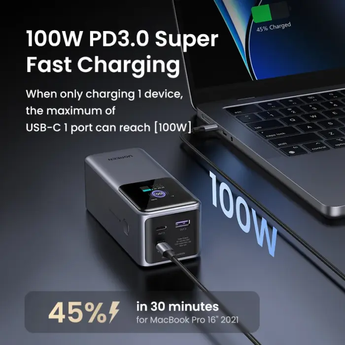 Banque d'alimentation pour ordinateur portable (200 W, 20000 mAh) - Kf s fb c fcd fba e ea e bb c eb - Mon Univers Tech