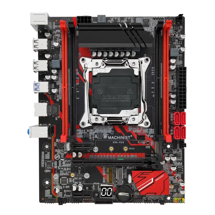 Carte mère RS9 X99  (pour Xeon E5 V3 V4 LGA 2011 et RAM DDR4) - Kf sa d dce d f c f b f d dbi - Mon Univers Tech