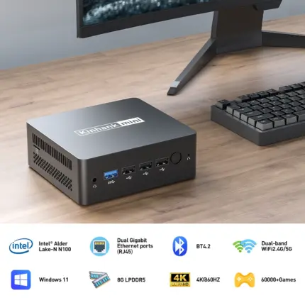 Mini console de jeu vidéo rétro Dualboot Windows, 8Go DDR5 (avec 60000 + jeux pour SNES, WII, etc...) - Kf sa a a dd ab bd en - Mon Univers Tech