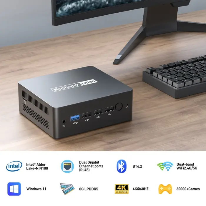 Mini console de jeu vidéo rétro Dualboot Windows, 8Go DDR5 (avec 60000 + jeux pour SNES, WII, etc...) - Kf sa a a dd ab bd en - Mon Univers Tech
