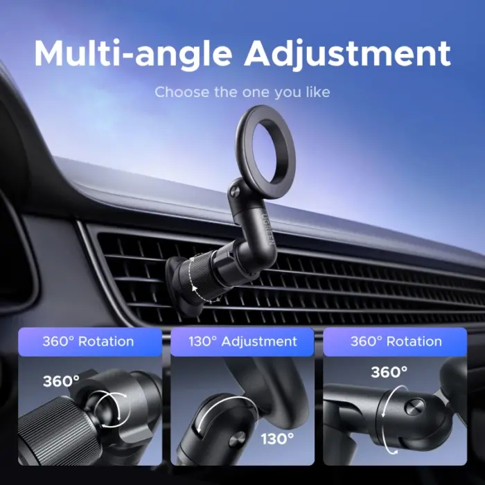 Support de charge MagSafe pour voiture  (rotatif 360 °) - Kf sacebd b a ac b ff aa e di - Mon Univers Tech