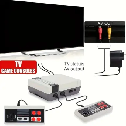 Consoles de jeux vidéo rétro (avec +600 mini-jeux) - Kf sb e c c d e d ff b - Mon Univers Tech