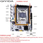 Kit de carte mère X99, LGA 2011, CPU Xeon E5 2680 V4, 32 Go, 2x16 Go RAM DDR4 ECC - Kf sc bcabb e fe b d db f - Mon Univers Tech