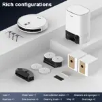 Aspirateur robot S10 avec collecteur de poussière - Arnagar - Kf sc c e c cb e ce - Mon Univers Tech