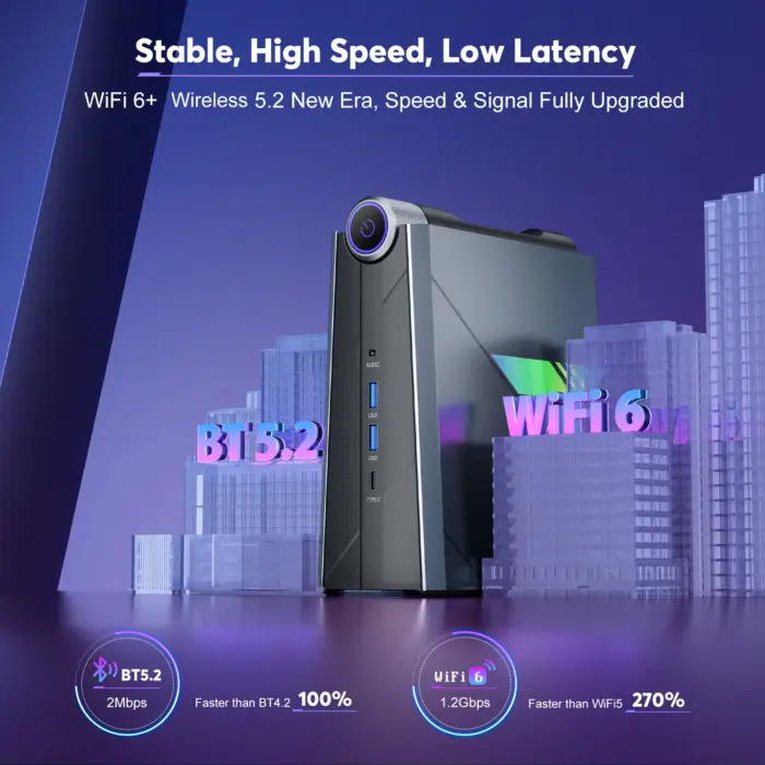 Mini PC Gaming Intel Core i9-11900H Processor RAM 16GB DDR4 512GB SSD - Kf sc b d c e b e fb bdt - Mon Univers Tech