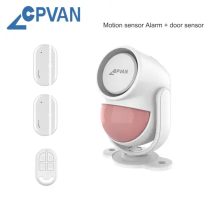 Détecteur de mouvement anti-vol infrarouge sans fil - CPVAN - Kf sd e fa f b fadddd b d c q - Mon Univers Tech