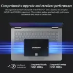 SSD interne SAMSUNG 870 EVO SATA3 de 2.5 pouces - Kf sda f fe d c d db bdy - Mon Univers Tech