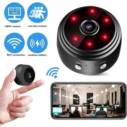 Mini Caméra de surveillance - XIAOMI A9 1080P HD avec vision nocturne - Kf sdd c f d f de bed ee f - Mon Univers Tech