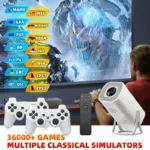 Projecteur de jeux-vidéos 4K+  avec émulateurs - Kf sea bc d fbbb cf acd bl - Mon Univers Tech