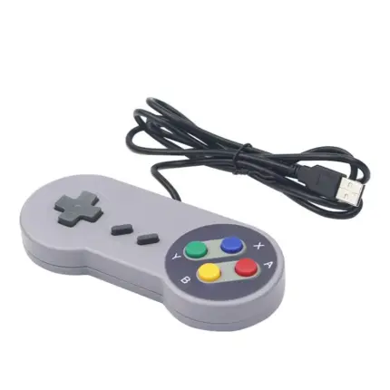 Kit de 2 manettse de jeu rétro filaire USB - Kf sf d c a e a bf cf f df dz - Mon Univers Tech