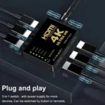 Commutateur HDMI 4K avec télécommane - Kf sf a edad e f aff d f - Mon Univers Tech