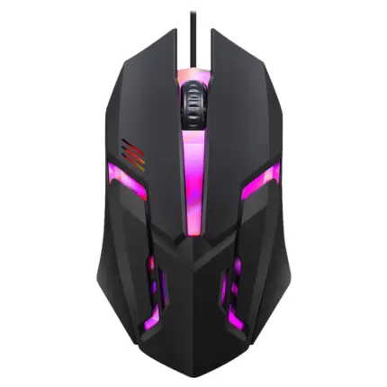 Souris filaire gaming avec LED RGB - Kf sfbf cf af bd bcfac fd n - Mon Univers Tech