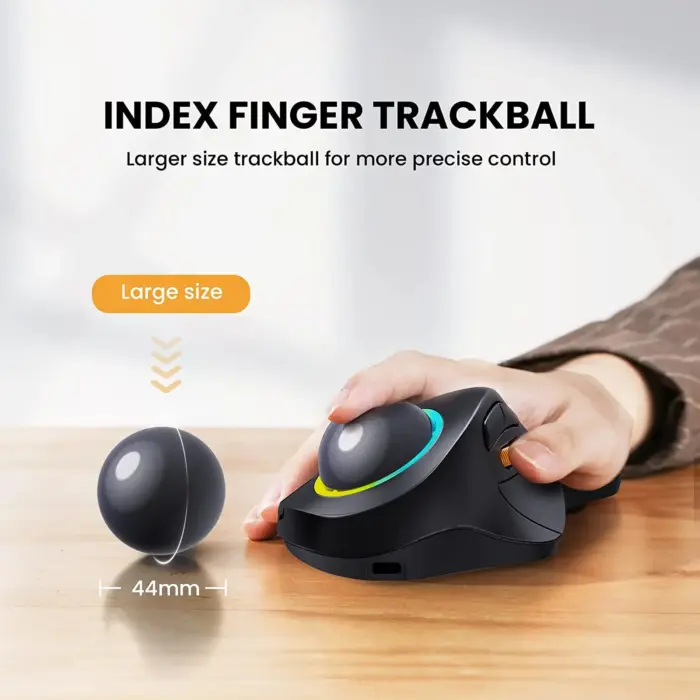 Souris bluetooth à boule ProtoArc - Kf sfe c ee bf a c dae b - Mon Univers Tech