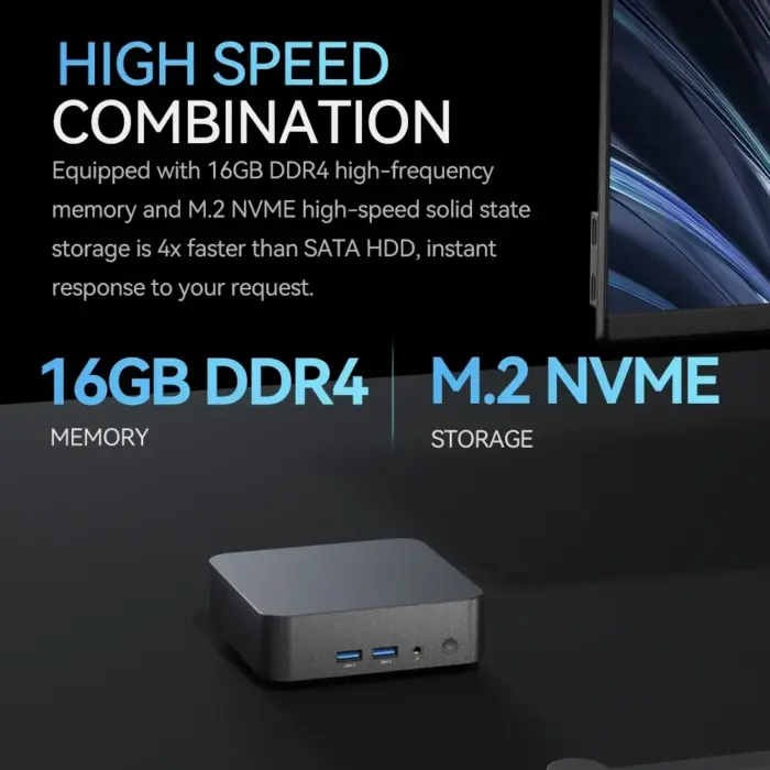Mini PC Windows 11 Pro, Intel Core i9 8950HK, 16 Go DDR4, 1 To SSD - Kf sffa dcd dfb b a c dbff b - Mon Univers Tech