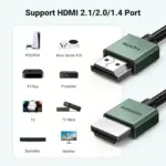 Câble HDMI 8K pour TV - Kf abacf de bb dfcfcba a i - Mon Univers Tech