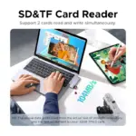 Adaptateur 6-en-2 HUB USB-C pour Macbook - Kf s af e a ba cda b - Mon Univers Tech