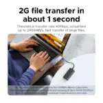 Adaptateur 6-en-2 HUB USB-C pour Macbook - Kf se ec fb db e b eeccg - Mon Univers Tech